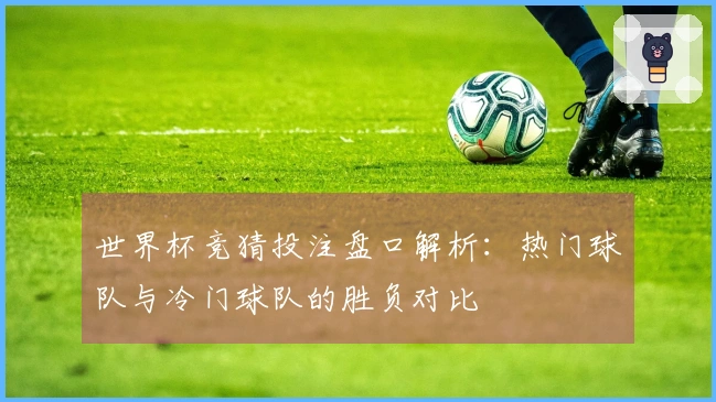 世界杯竞猜投注盘口解析：热门球队与冷门球队的胜负对比